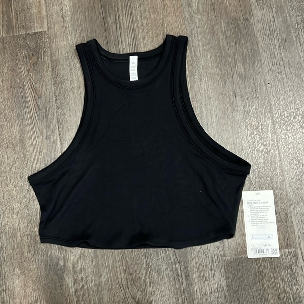 Lululemon Hold Tight Cropped Tank sz 14